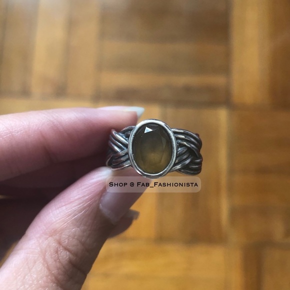 Pandora retired quartz ring - Picture 1 of 5